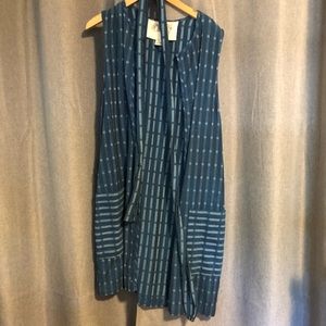 Ace & Jig Longline Vest Sz Small